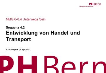 Entwicklung von Handel und Transport 4.2