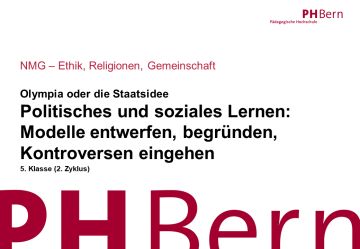 Politisches und soziales Lernen: Modelle entwerfen, begründen, Kontroversen eingehen